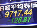 岡田外相訪米中止で対米関係懸念から様子見気分強まる:日経平均反落