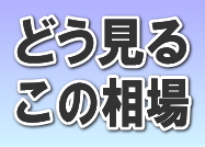 どう見るこの相場